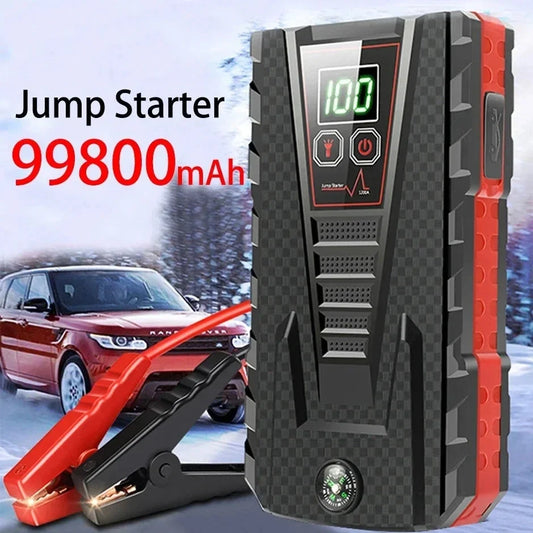 99800mAh Car Jump Starter 5000A Power Bank for 12V Petrol & Diesel Cars