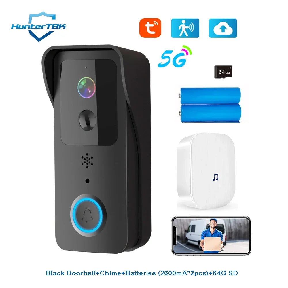 Tuya Smart Home Wireless 1080P Video Doorbell