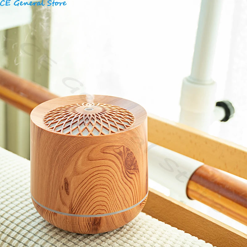 No Filter Ultrasonic Air Humidifier 300ml, Aromatherapy Essential Oil Diffuser