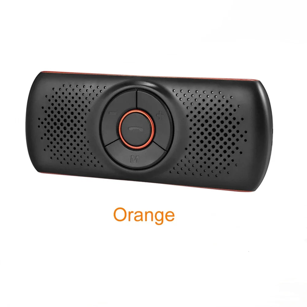 Wireless Bluetooth Car Kit Hands-Free Speakerphone & Audio Receiver for Car Sun Visor