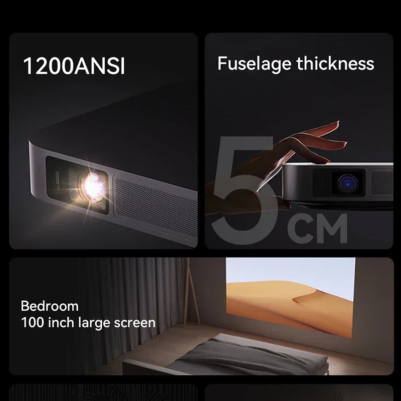 XGIMI Z7X 1080P Mini Projector 1200ANSI FHD Smart Wifi Bluetooth 3D Home Theater Beamer