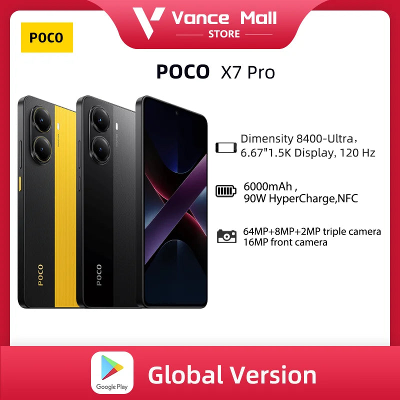 POCO X7 Pro 5G Smartphone