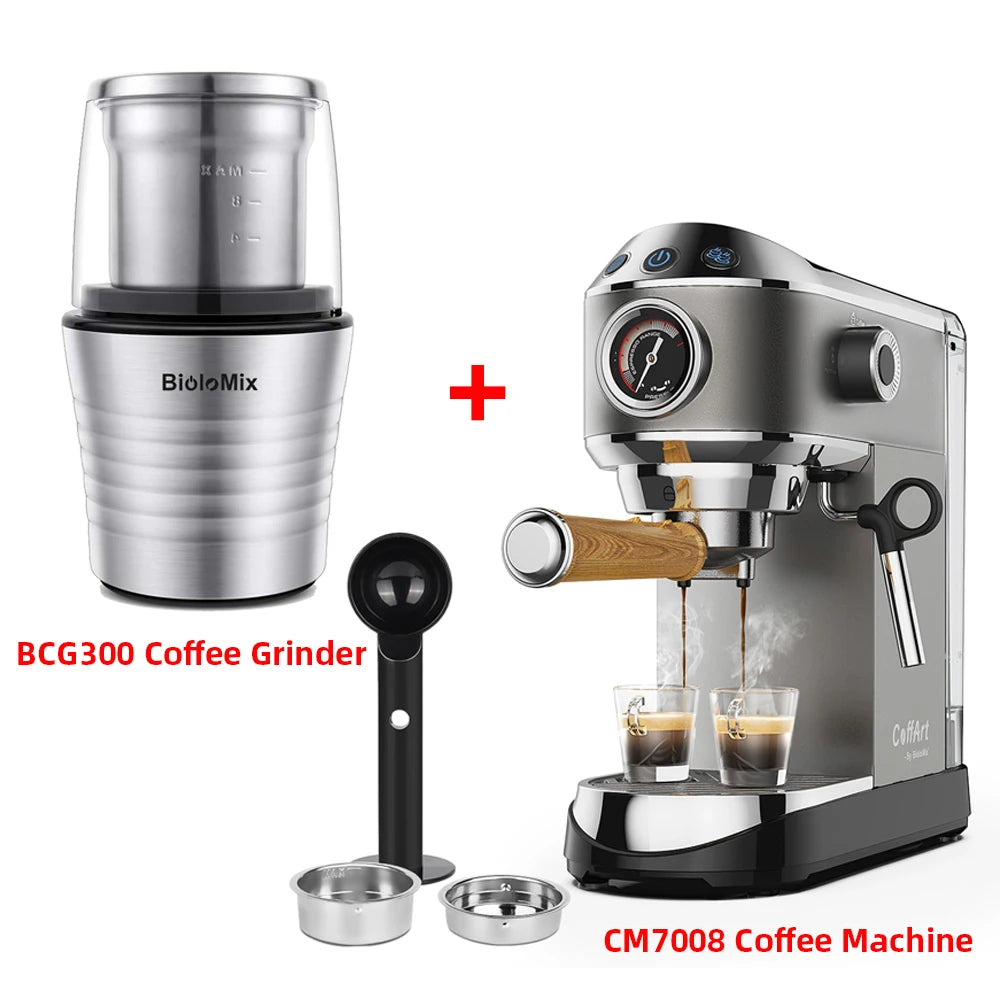 BioloMix 20 Bar Semi-Automatic Coffee Machine