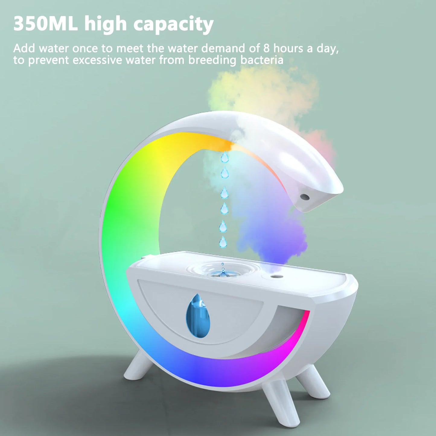 Anti-Gravity Water Droplets Air Humidifier