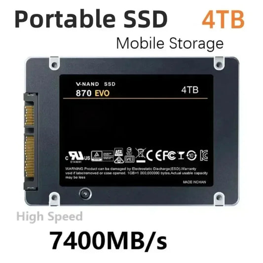 2.5-Inch SATA3 Internal SSD 4TB/2TB/1TB/500GB