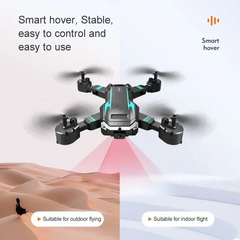 S6 Pro Drone 4K HD Camera, GPS Foldable FPV with Obstacle Avoidance & WiFi