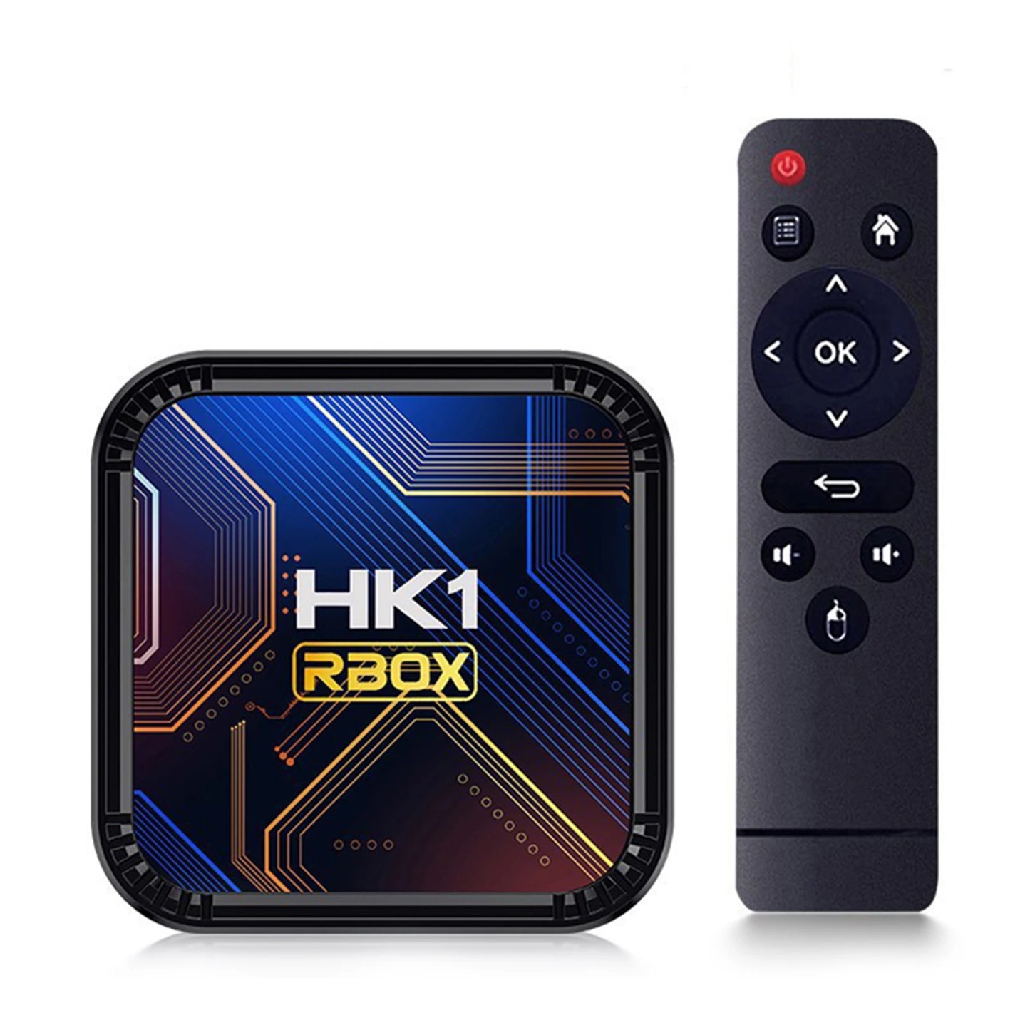 Home HK1 RBOX K8S Android 13 TV Box RK3528 64GB/32GB/16GB, 2.4G 5G WiFi, BT 4.0, Video Decoding Media Player, Set-Top Receiver Box