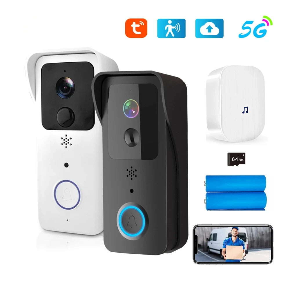 Tuya Smart Home Wireless 1080P Video Doorbell