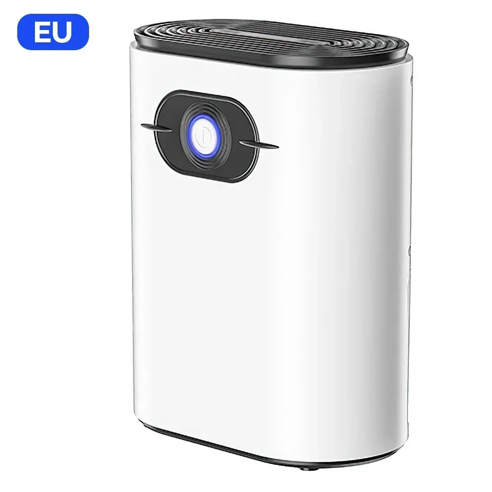 Mini Air Dehumidifier with Touch Screen & Remote Control, Silent Moisture Absorber