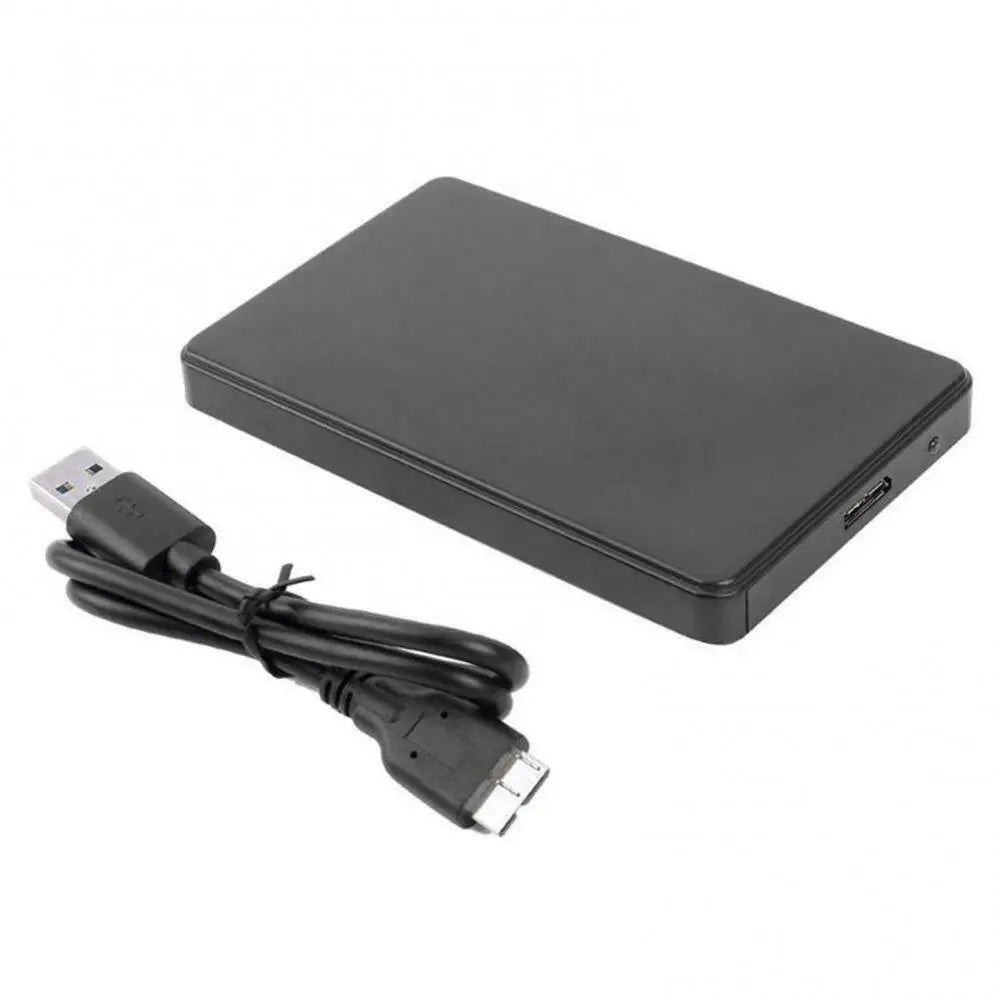 2.5-Inch SATA HDD Enclosure USB 3.0/2.0 - 5Gbps External Hard Drive Case, Tool-Free for PC/Laptop/Mac