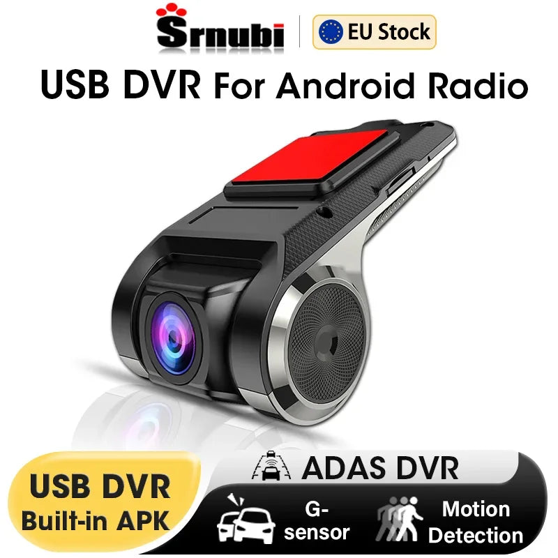 Srnubi Android Car Stereo: HD Navigation, DVR, ADAS, Voice Alerts