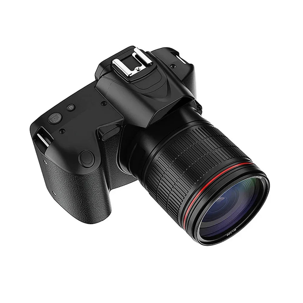 D5 Pro 4K Camera: 16X Zoom, Infrared Night Vision, WiFi & Interchangeable Lenses for Vlogging