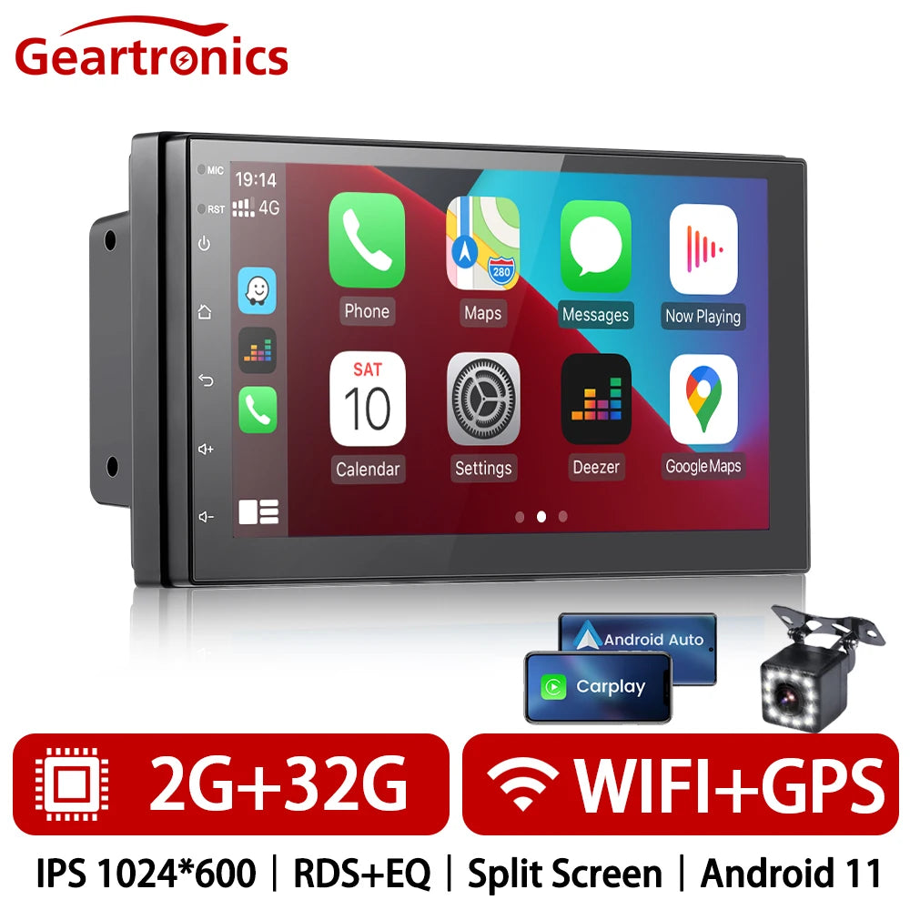 Wireless CarPlay & Android Auto, Universal Navigation