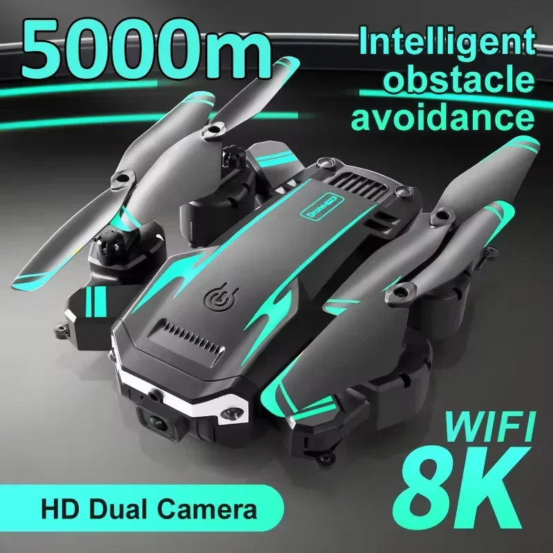 S6 Pro Drone 4K HD Camera, GPS Foldable FPV with Obstacle Avoidance & WiFi