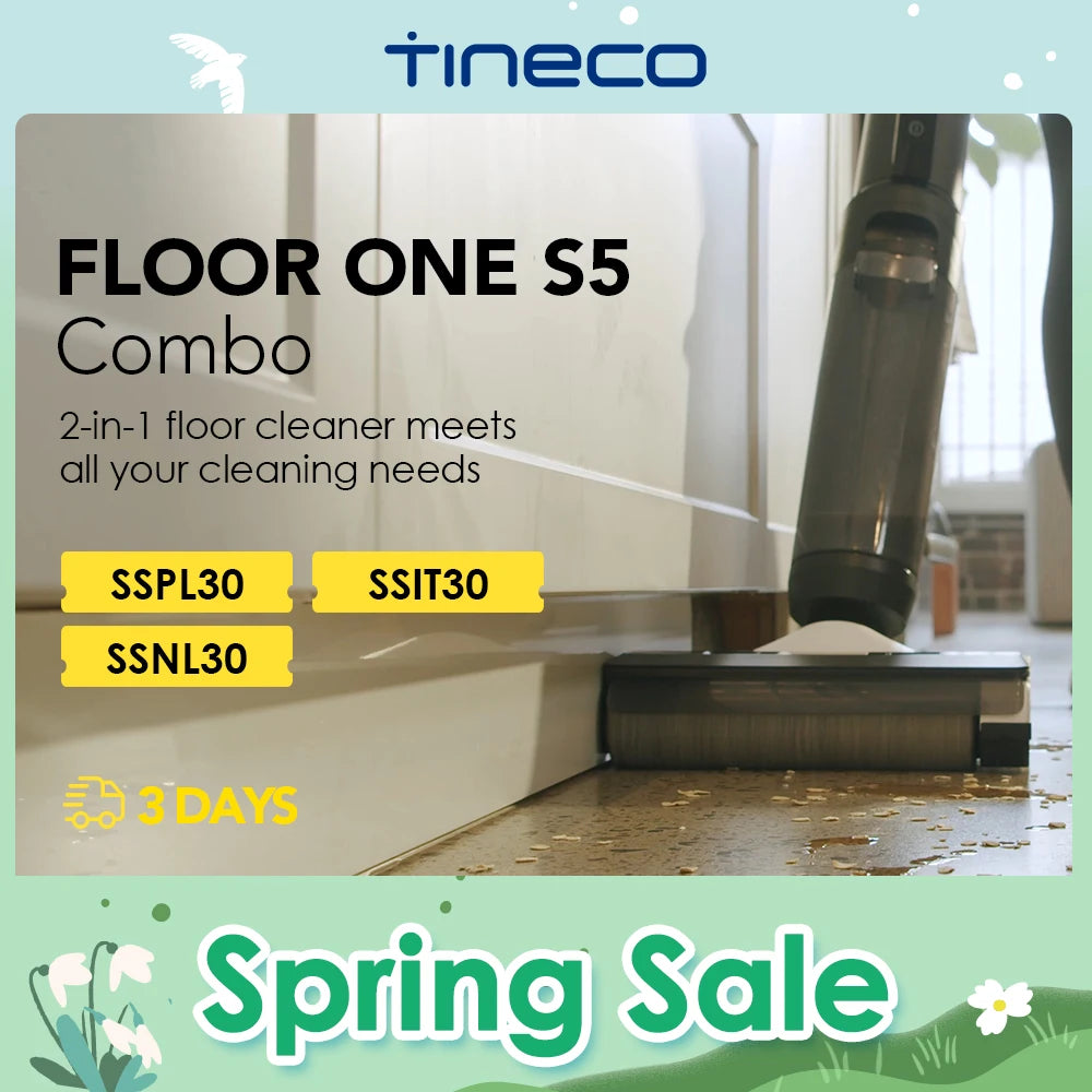 Tineco Floor One S5 Combo Wet Dry Vacuum & Smart Floor Washer