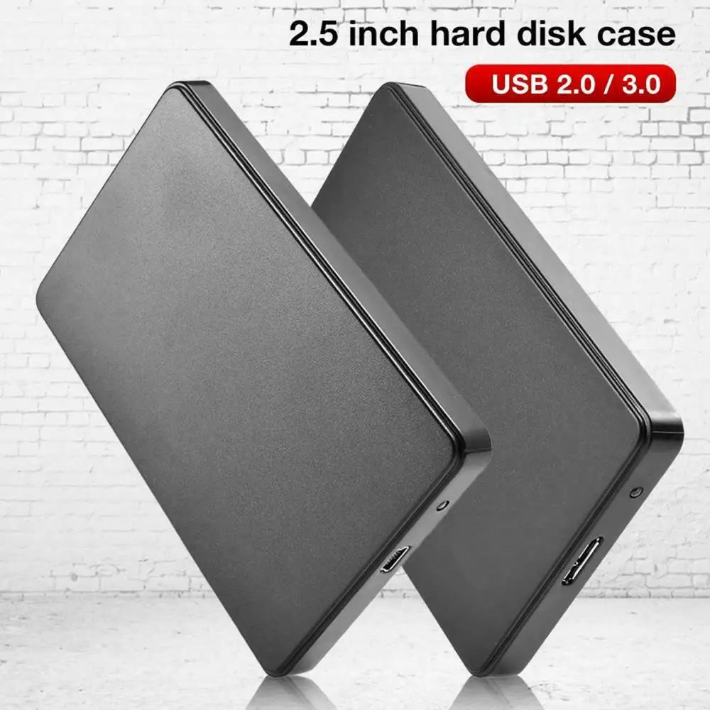 2.5-Inch SATA HDD Enclosure USB 3.0/2.0 - 5Gbps External Hard Drive Case, Tool-Free for PC/Laptop/Mac