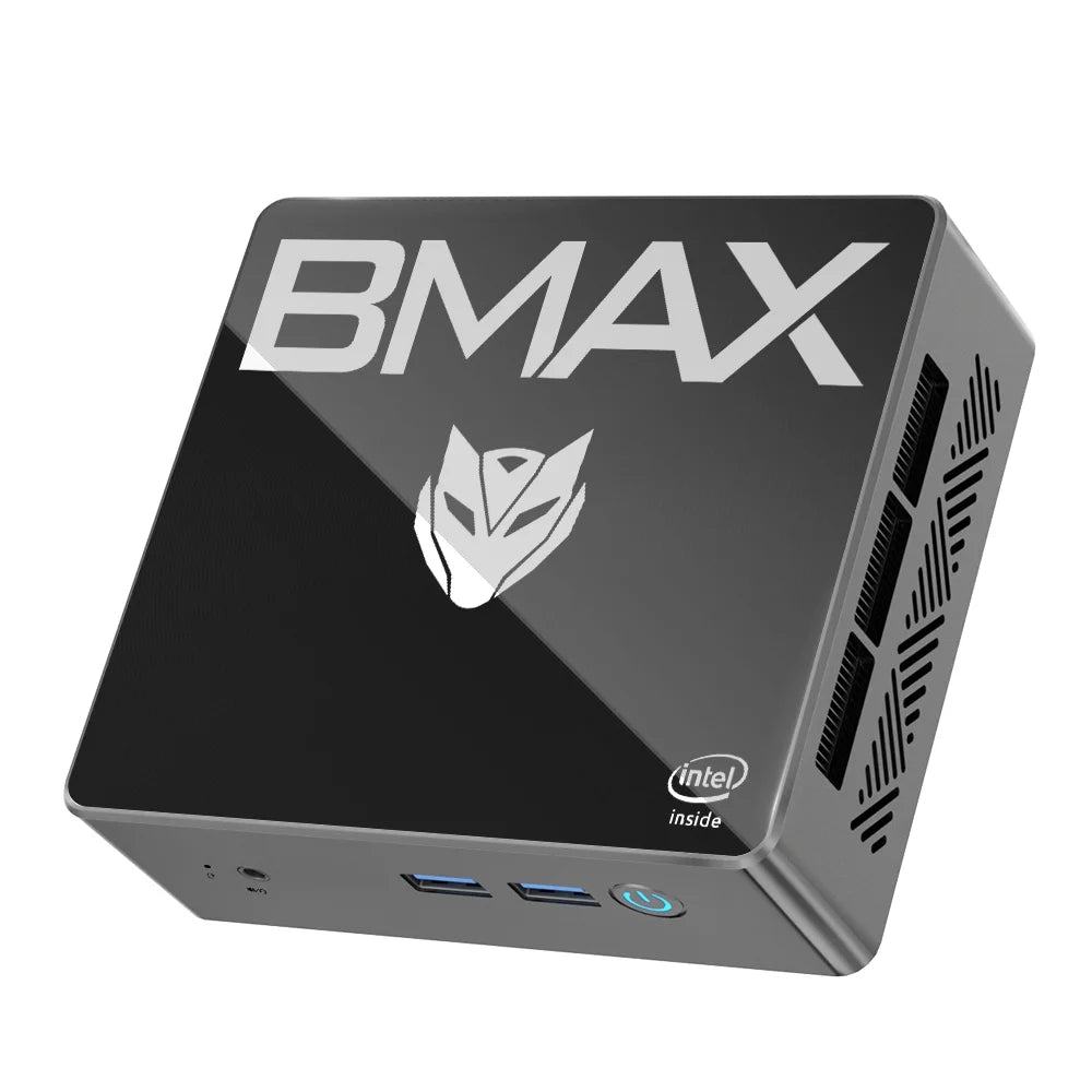 BMAX B4 Pro Windows 11 Mini PC: Intel N97, 16GB DDR4, 4K Dual HDMI