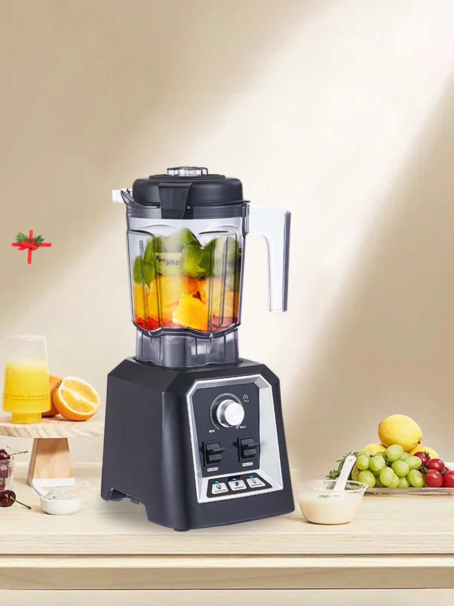 BioloMix Professional Auto Blender - 2L BPA-Free Low-Profile Jar, Ice Crusher & Juicer | 2200W