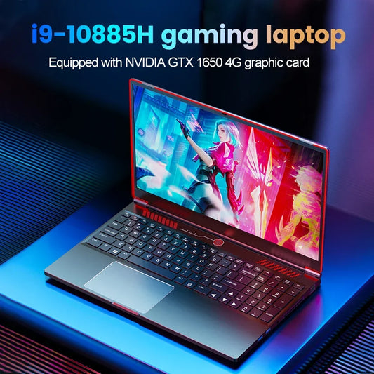 "16.1" 144Hz IPS Gaming Laptop - Intel i9-10885H/i7, GTX 1650 4G, Windows 11