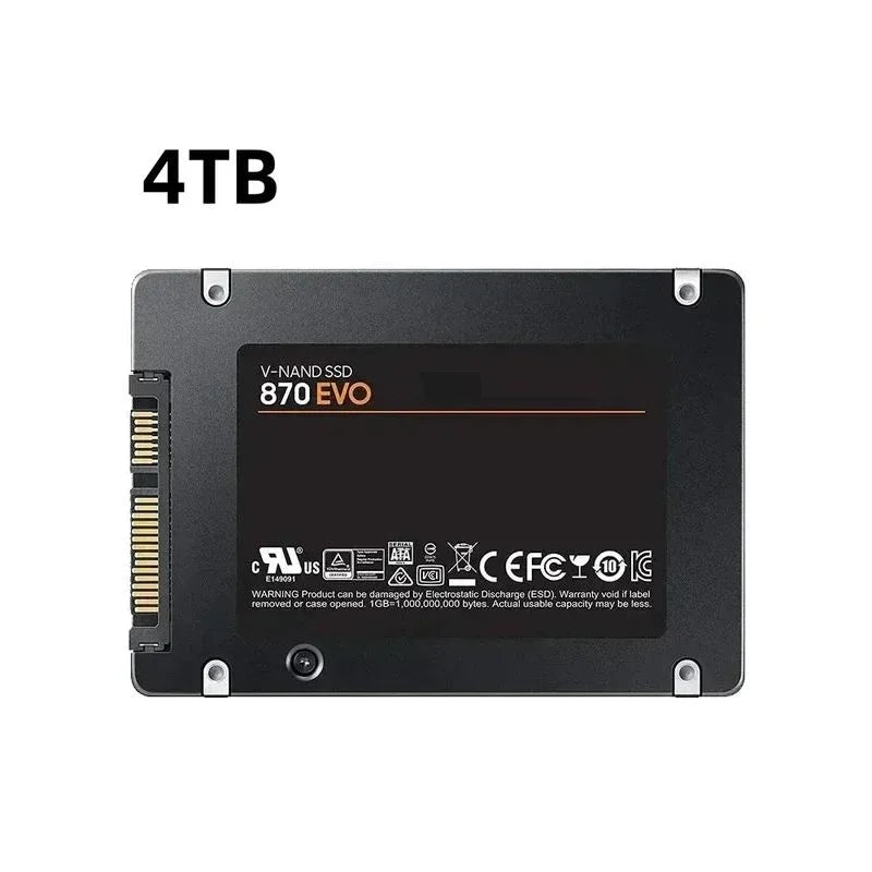 2.5-Inch SATA3 Internal SSD 4TB/2TB/1TB - 7mm Ultra-Thin, Shockproof, Low Power for Laptop/Desktop