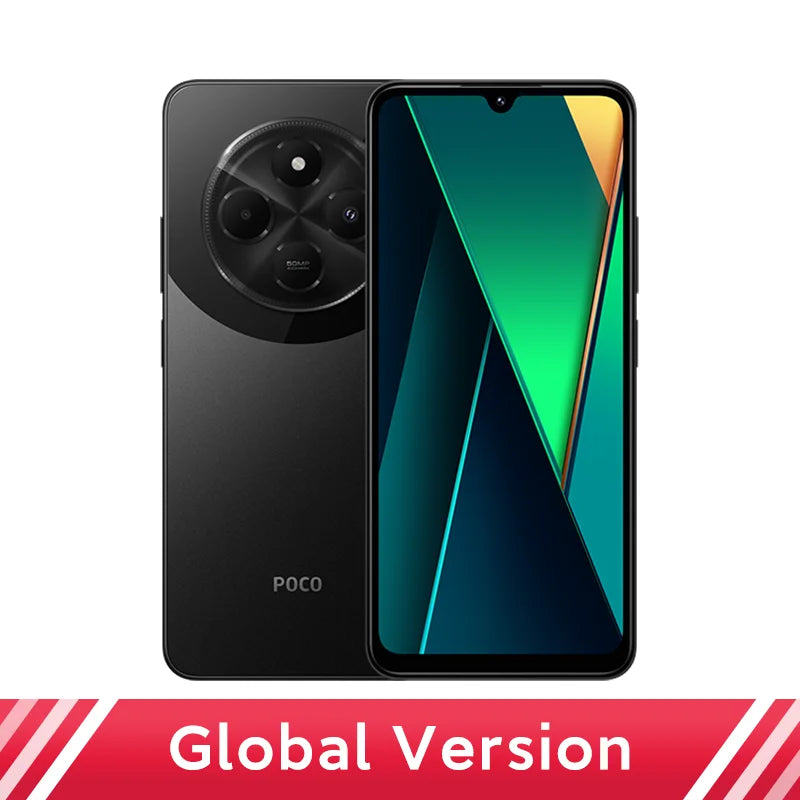 POCO C75 Smartphone - Helio G81, 6.88" Display, 50MP Dual Camera, 5160mAh Battery