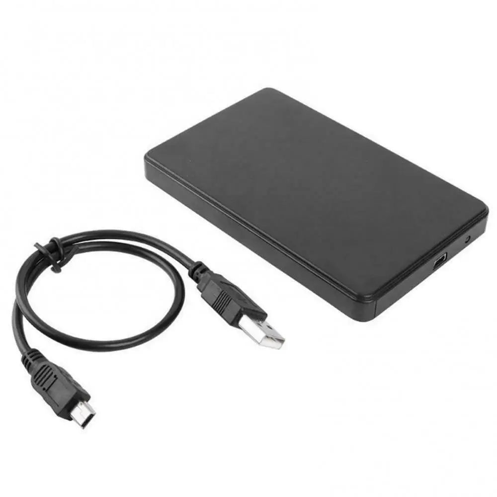 2.5-Inch SATA HDD Enclosure USB 3.0/2.0 - 5Gbps External Hard Drive Case, Tool-Free for PC/Laptop/Mac